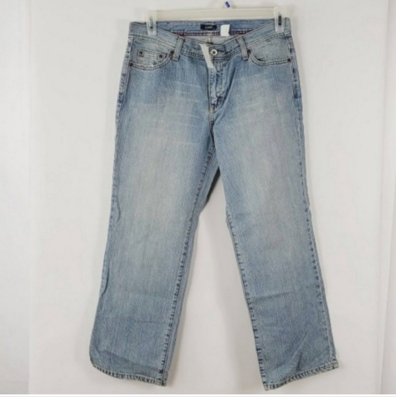 J.CREW Women's Bootcut Fit Jeans Size 8 Light Wash Lower Waist - Picture 1 of 6
